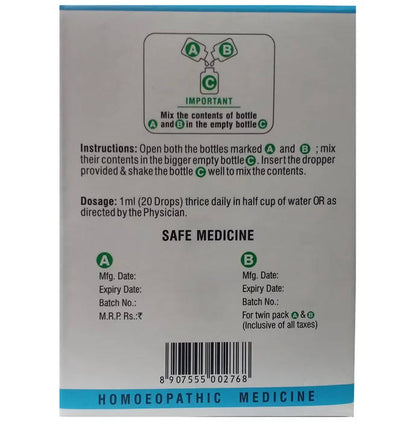 Adven Homeopathy Osteodin-Z Drops - Indyancart