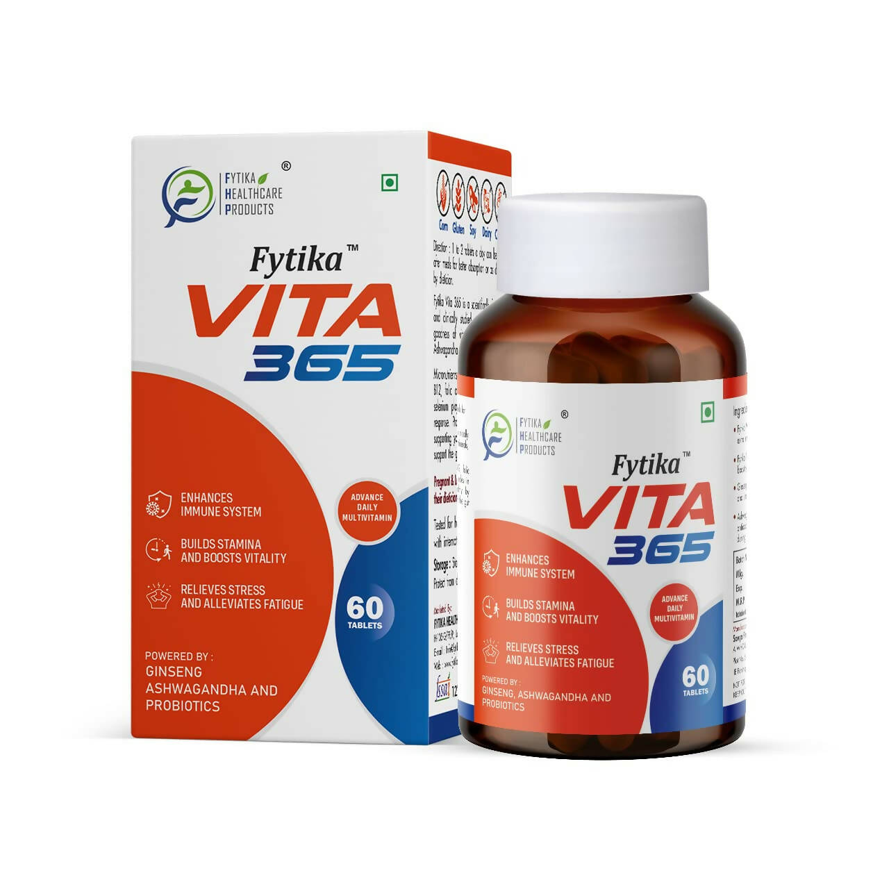 Fytika Vita 365 Tablets - Indyancart