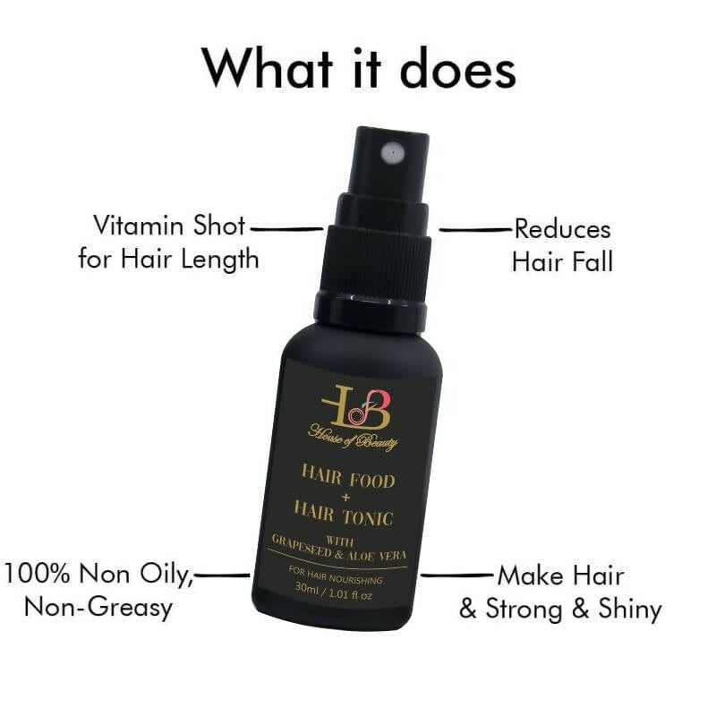 House Of Beauty Hair Food And Tonic