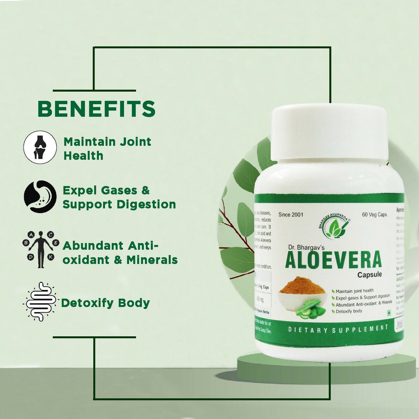 Dr.Bhargav’s Aloe Vera Capsules