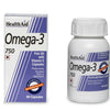 HealthAid Omega-3 750 Capsules