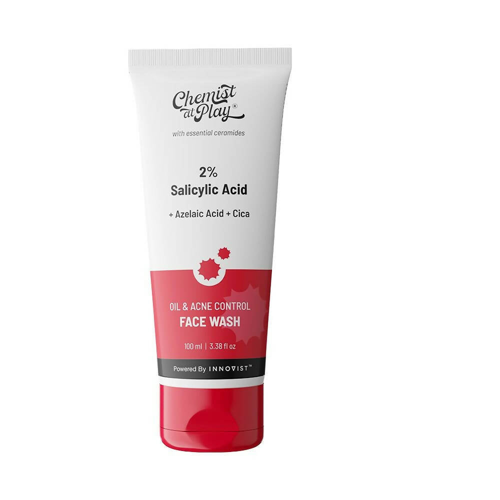 Chemist At Play 2% Salicylic Acid Oil & Acne Control Face Wash - Indyancart