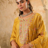 Dhiyona IE Women Floral Embroidered Kurta with Trousers & Dupatta