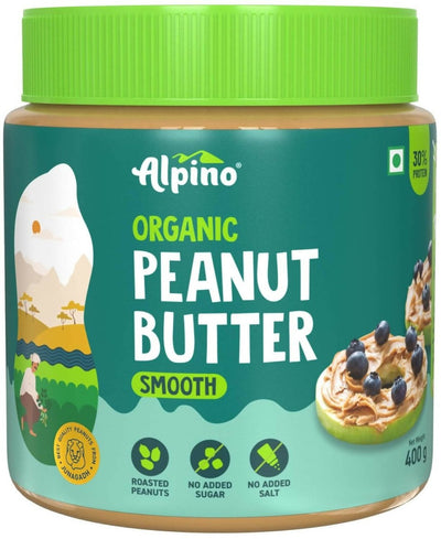 Alpino Organic Natural Peanut Butter Smooth