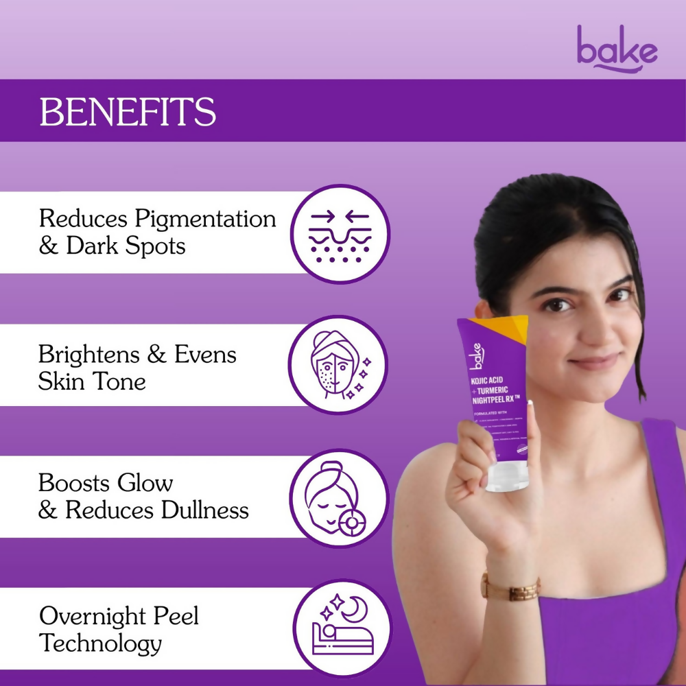 Bake Kojic Acid + Turmeric NightPeel Rx Mask