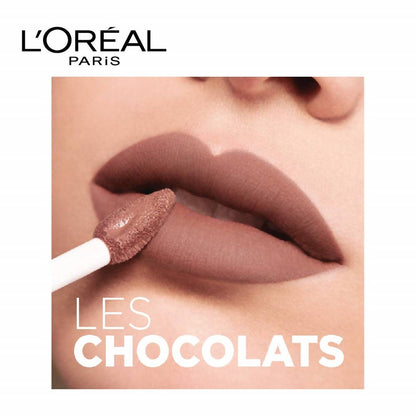 L'Oreal Paris Les Chocolats Ultra Matte Liquid Lipstick - 866 Truffa Mania