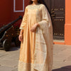 Dhiyona IE Women Ethnic Motifs Embroidered Kurta with Palazzos & With Dupatta