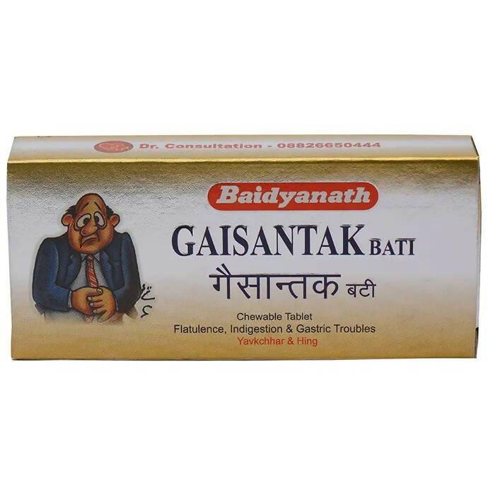 Baidyanath Jhansi Gaisantak Bati Tablets - Indyancart