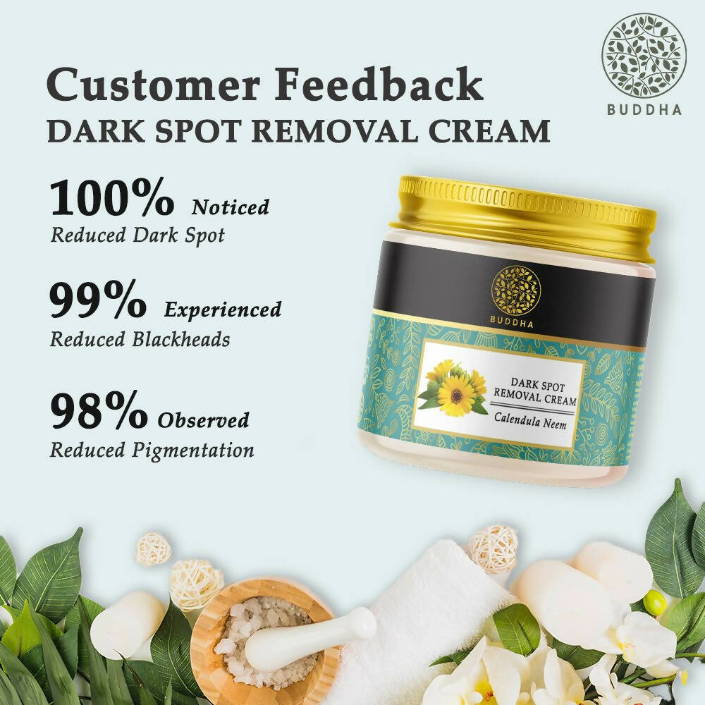 Buddha Natural Dark Spot Removal Face Cream - For Uneven Skin Tone and Skin Darkening - Indyancart
