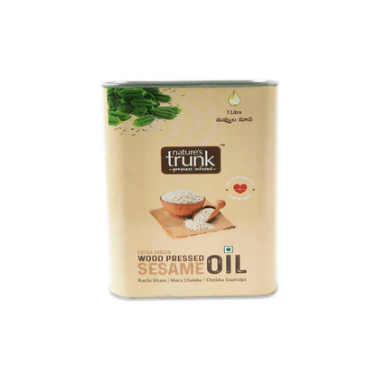 Nature's Trunk Extra Virgin Woodpressed Sesame oil