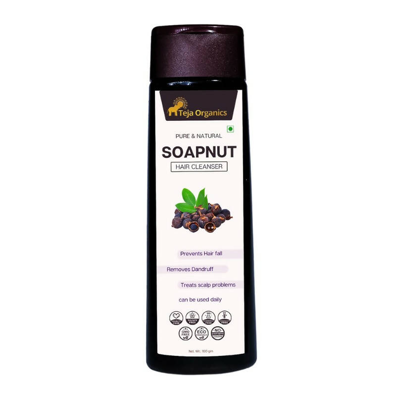 Teja Organics Pure & Natural Soapnut Hair Cleanser - Indyancart