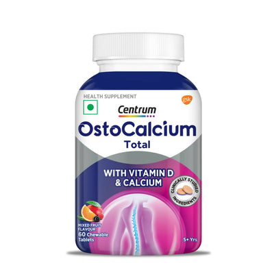 Centrum OstoCalcium Total Chewables Tablets for Kids - Mixed Fruit