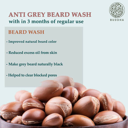 Buddha Natural Anti Grey Beard Wash - Indyancart