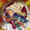 Dhiyona Set Of 2 Bangle Style Handcrafted Bhaiya Bhabhi Rakhi