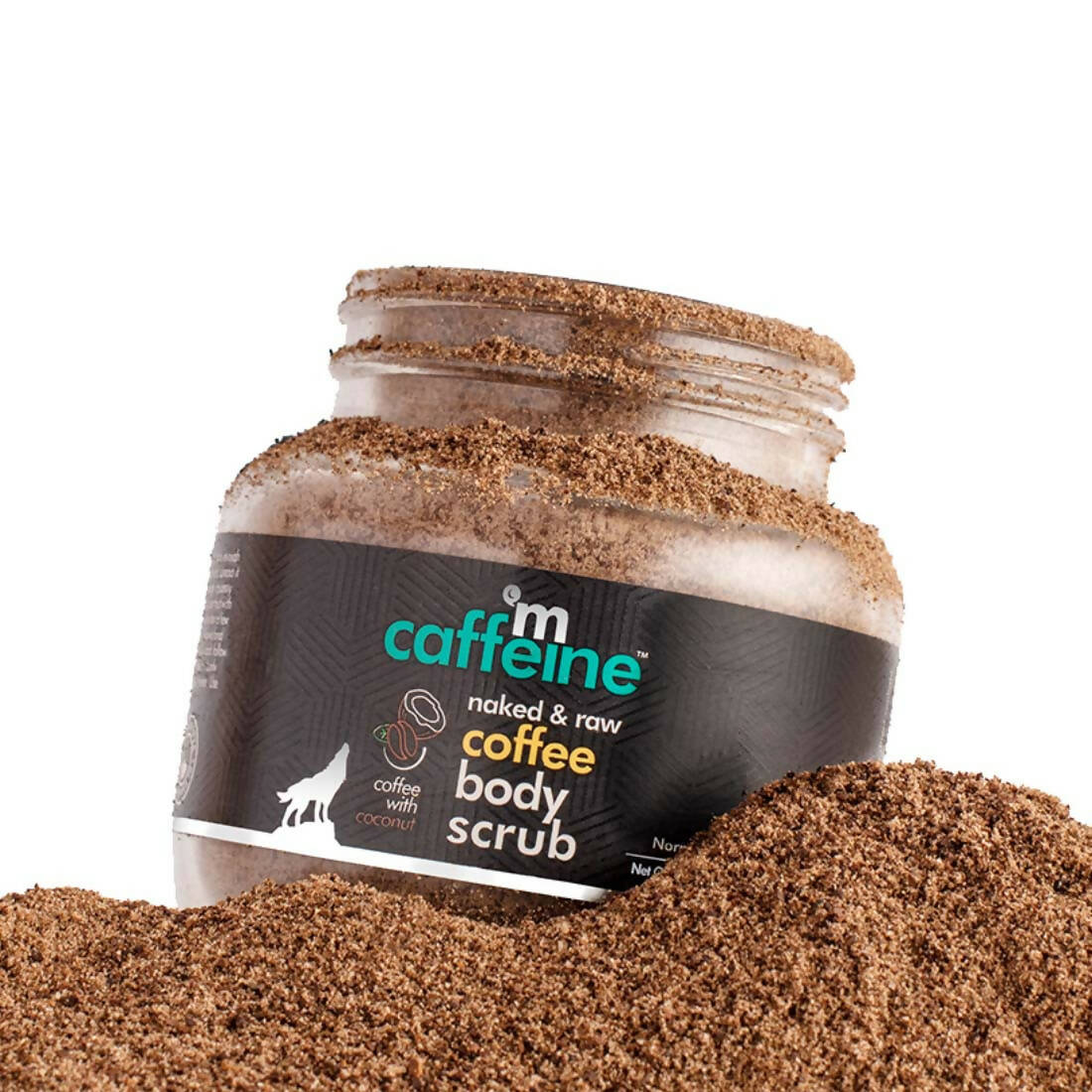 mCaffeine Raw Coffee Body Scrub - Indyancart