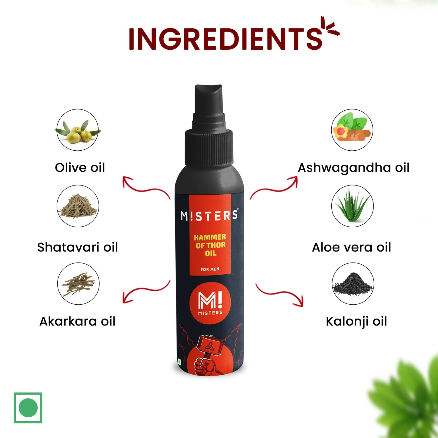 Misters Hammar of Thor Oil for Men - Indyancart