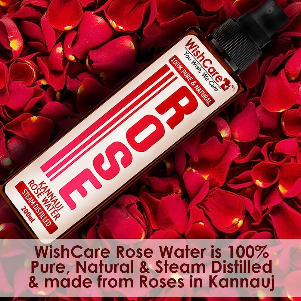 Wishcare 100% Pure & Natural Rose Water - Indyancart