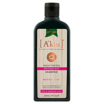 Akin Moisture Rich Wheat Protein Shampoo - Indyancart