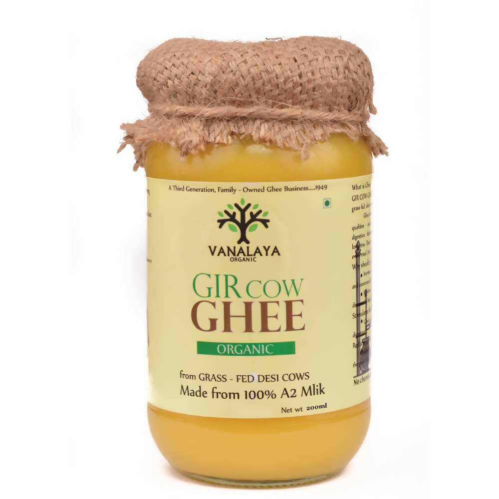 Vanalaya Organic Gir Cow Ghee - Indyancart