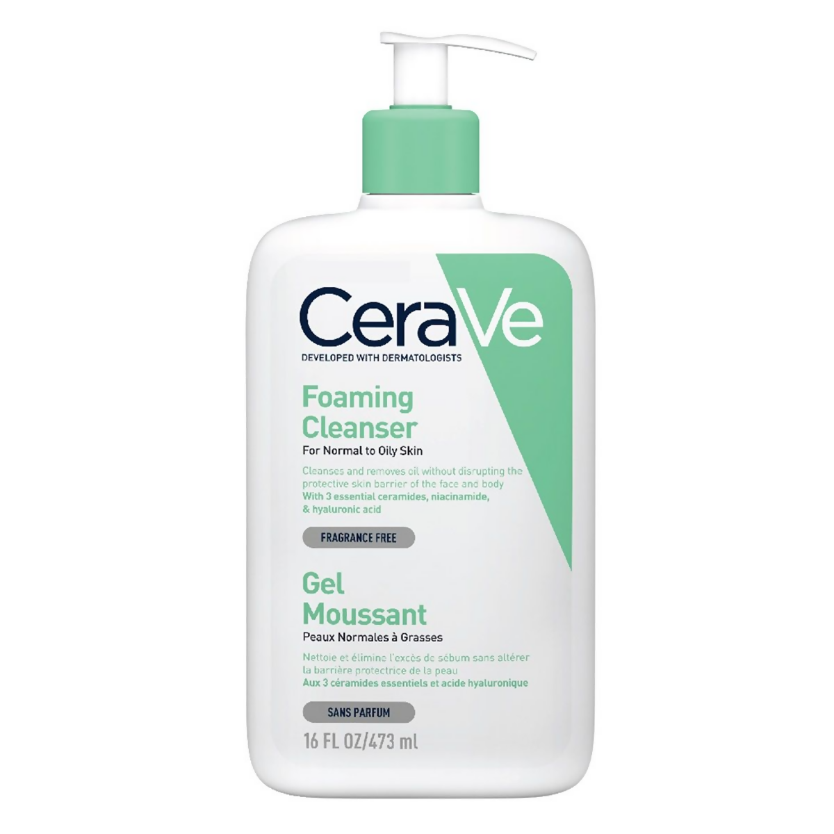 Cerave Foaming Daily Gel Cleanser for Normal to Oily Skin - Indyancart
