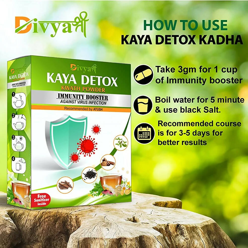 Divya Shree Kaya Detox Immunity Booster Kwath Powder
