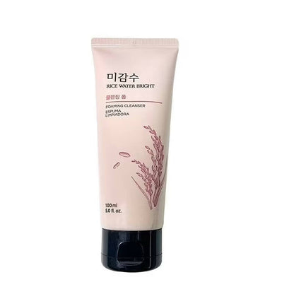 The Face Shop Rice Water Bright Foaming Cleanser - Indyancart