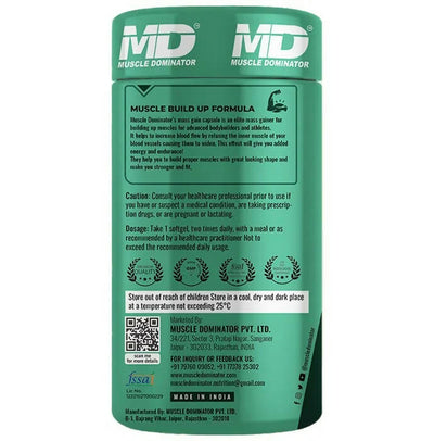 Muscle Dominator Mass Gain Capsules