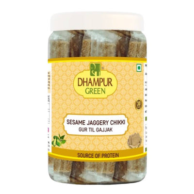 Dhampur Green Sesame Jaggery Chikki