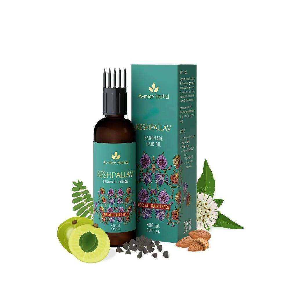 Avimee Herbal Keshpallav Hair Oil - Indyancart