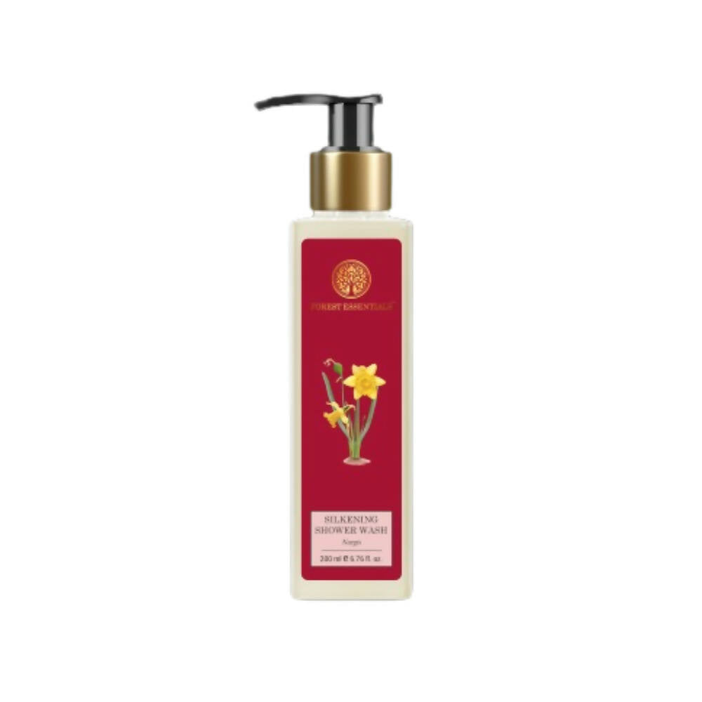 Forest Essentials Silkening Shower Wash Nargis - Indyancart