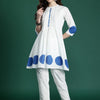 Dhiyona IE Printed Pure Cotton Tunic & Trouser Co-Ords Set