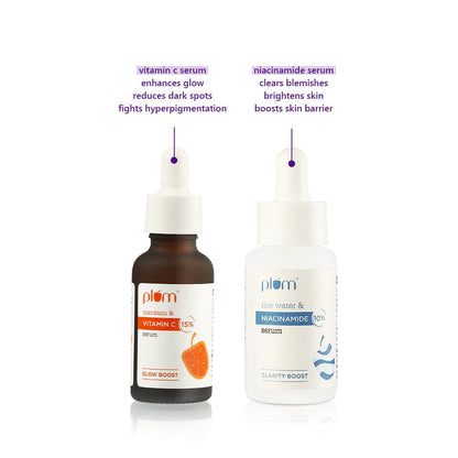 Glow & Clarify Serum Combo