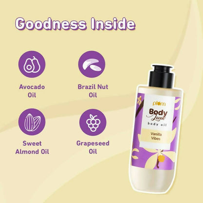 Plum BodyLovin' Vanilla Vibes Body Oil - Indyancart