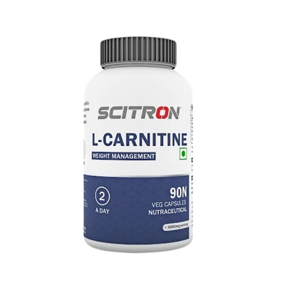 Scitron L-Carnitine 1000mg Veg Capsules