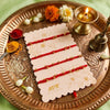 Dhiyona Set Of 4 Traditional Red Thread Rakhi With Roli Chawal Chandan Mishri