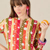 Dhiyona IE Printed Pure Cotton Tunic With Palazzo