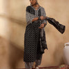 Dhiyona IE Women Printed Regular Pure Cotton Kurta with Salwar & With Dupatta