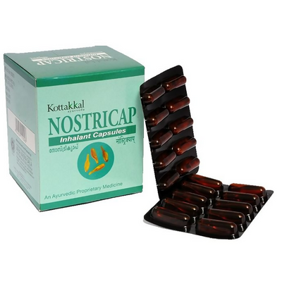 Kottakkal Ayurveda Nostricap Inhalant Capsules