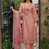 Dhiyona IE Women Floral Embroidered Regular Thread Work Kurta with Trousers & With Dupatta