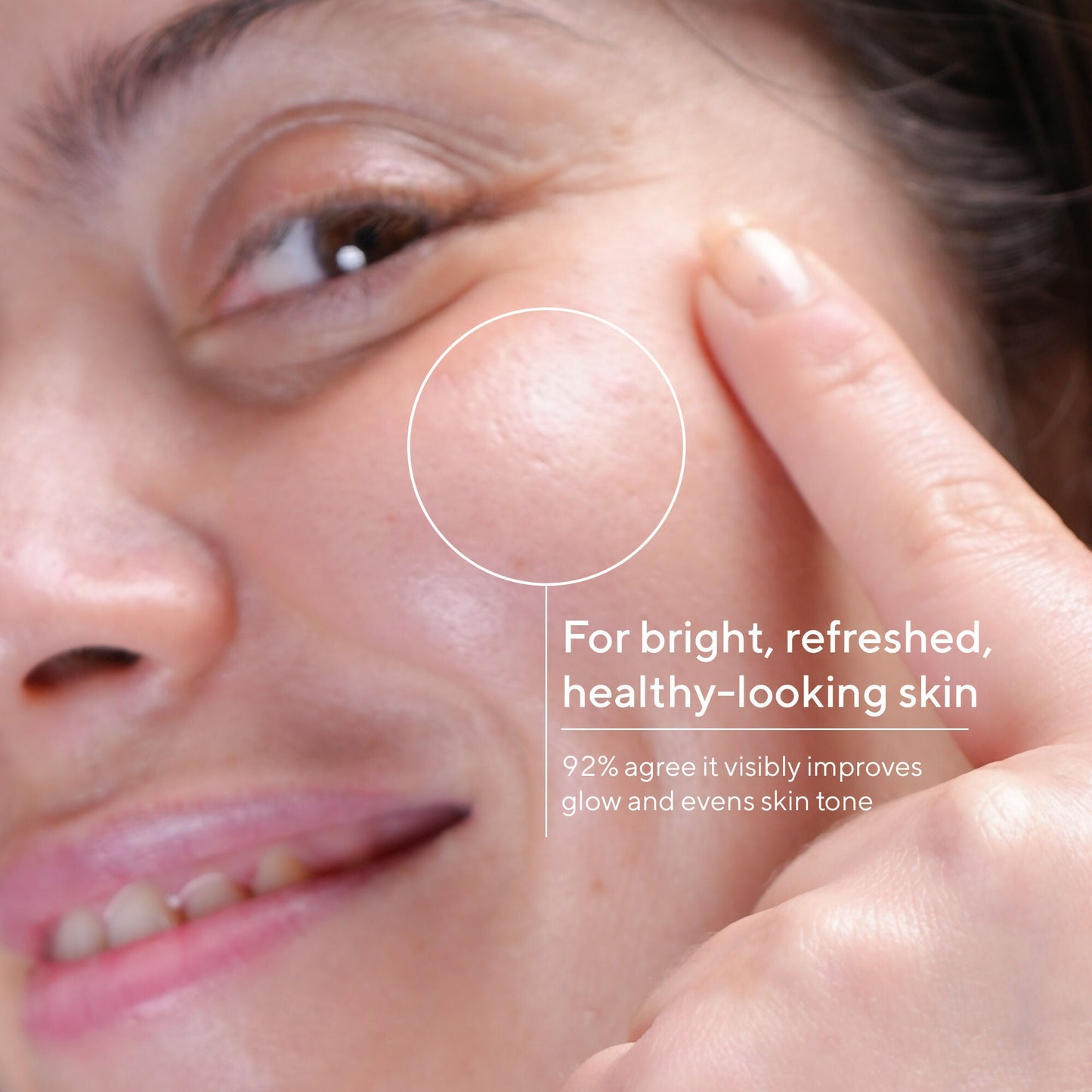 Cos-IQ Vitamin C-5% Brightening and Glow Face Wash with foaming cleanser and citrus scent, showing the tube and lather.