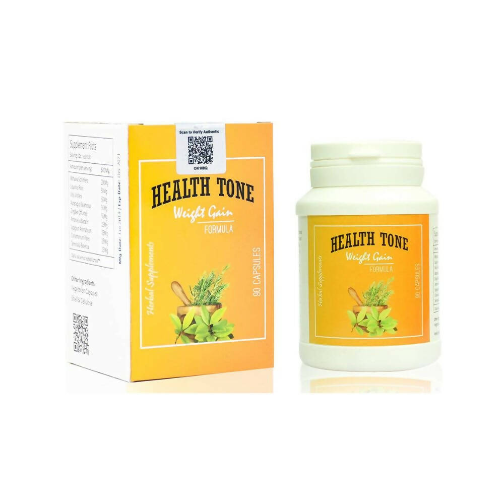 Health Tone Natural Weight Gain Capsules - Indyancart