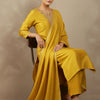 Indyancart VA Women Regular Thread Work Kurta with Palazzos & With Dupatta