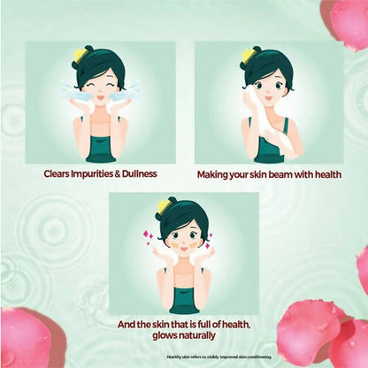 Himalaya Natural Glow Rose Face Wash - Indyancart