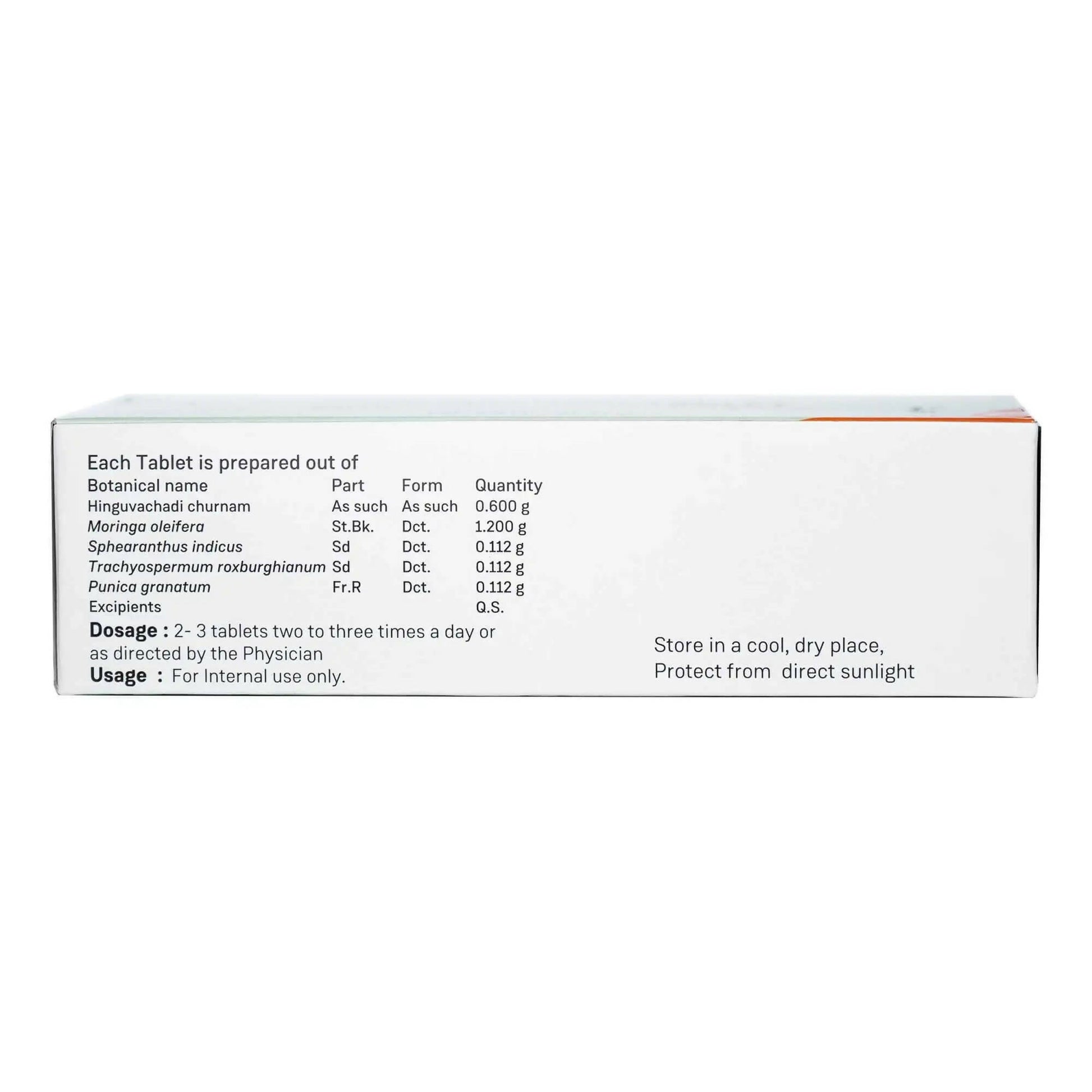Sitaram Ayurveda Hinguvachadi Tablets - Indyancart