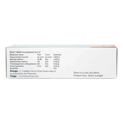 Sitaram Ayurveda Hinguvachadi Tablets - Indyancart