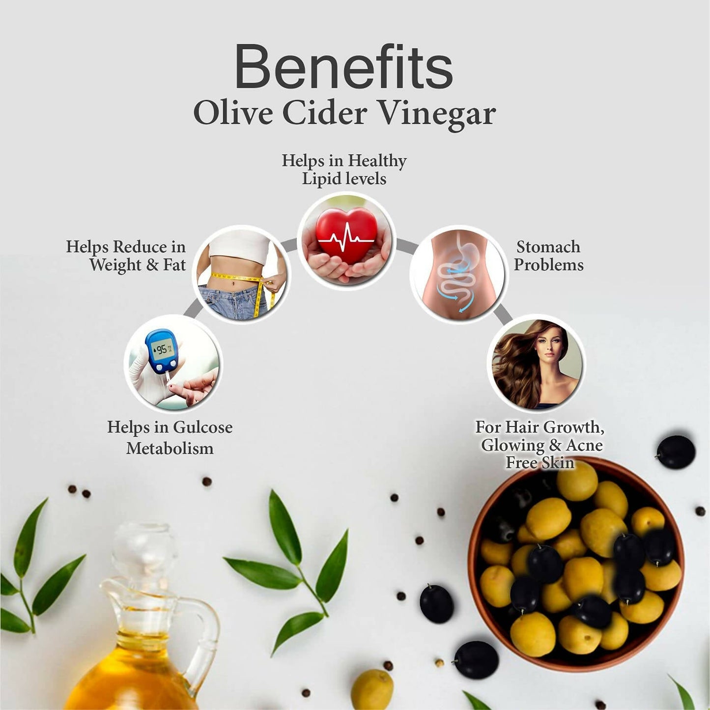 Herbal Canada Olive Vinegar - Indyancart