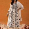 Indyancart IE Women Ethnic Motifs Embroidered Kurta with Trousers & Dupatta