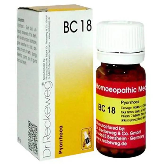 Dr. Reckeweg Bio Combination 18 (BC 18) Tablets - Indyancart
