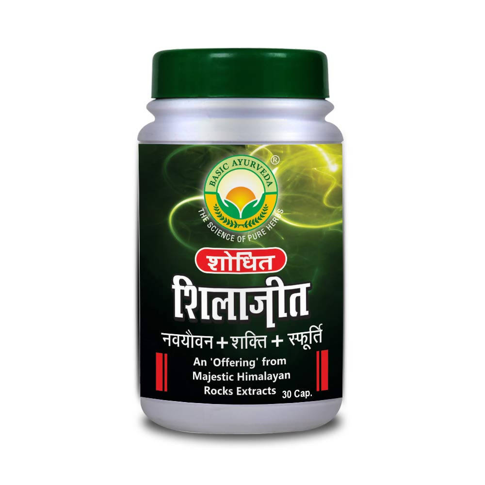 Basic Ayurveda Shodhita Sj Capsules - Limited Time Offer