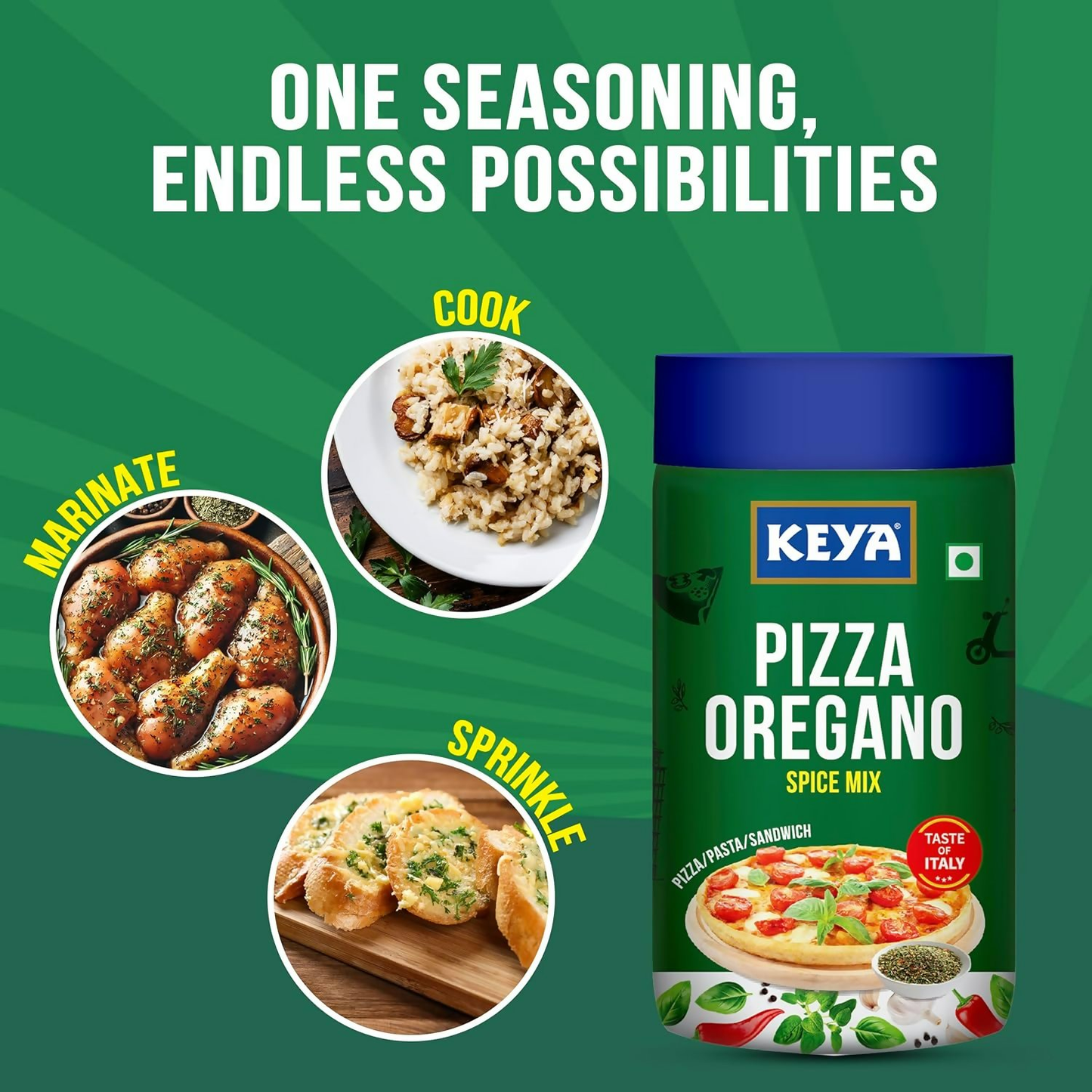 Keya Italian Pizza Oregano Pizza Oregano Spice Mix